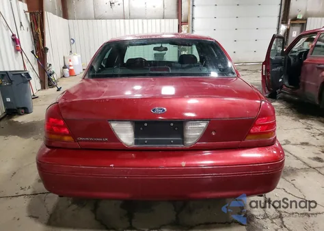 2001 Ford Crown Victoria Lx from USA, damaged, VIN 2FAFP74W71X167560
